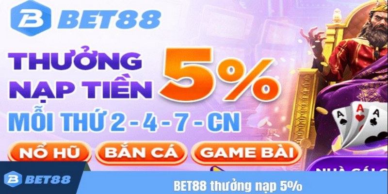 Tặng quà trị giá 5% khi thanh toán tại chuyên mục nổ hũ - game bài